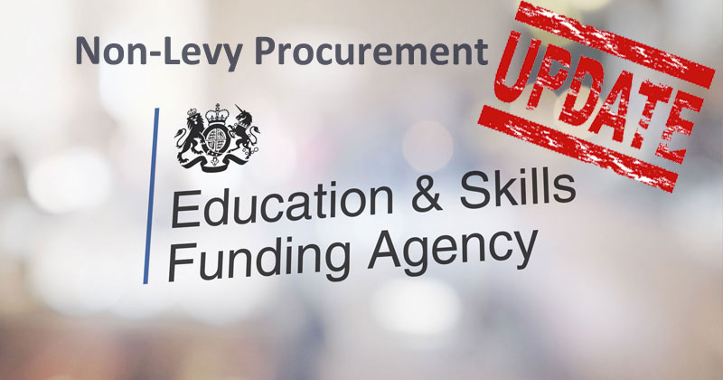 Quick Update On Non-Levy Procurement