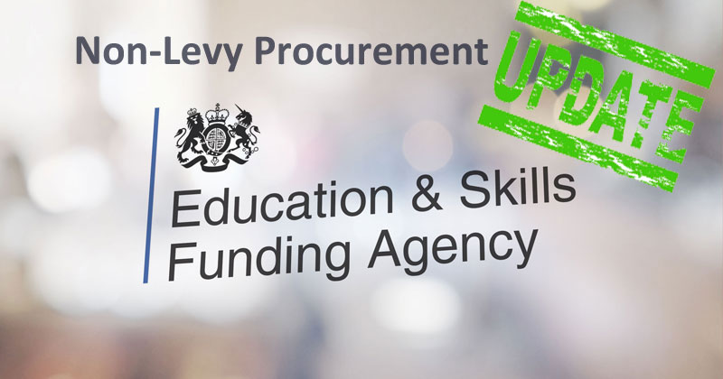 ITT Non-Levy Procurement Opens!